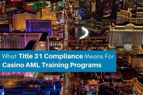 casino aml training